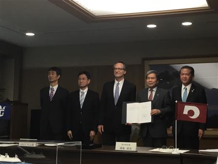 八代港クルーズ拠点形成協定締結式