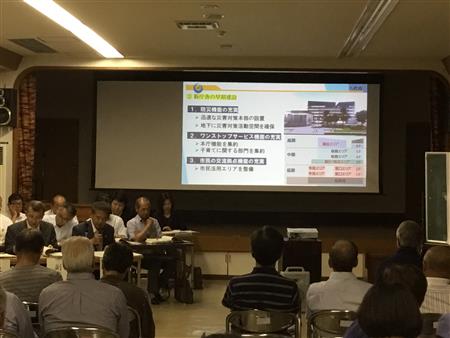 市政懇談会（郡築）2