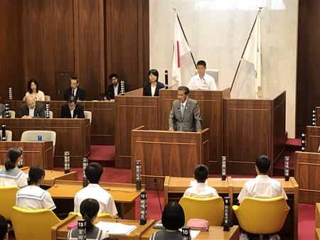 中学生議会1