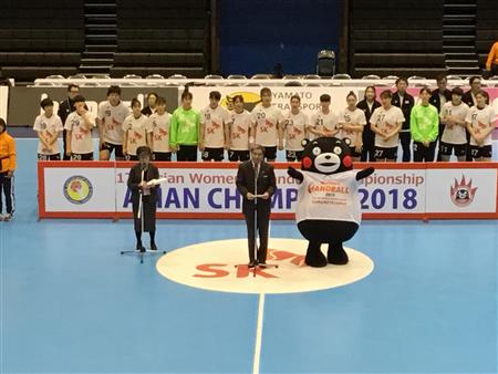 女子ハンドボールアジア選手権大会3